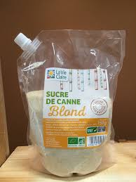 Sucre de canne blond 750g